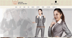 Desktop Screenshot of namsilk.com
